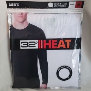 Men's 32 Degrees HEAT Long Sleeve Crew Neck Tshirt